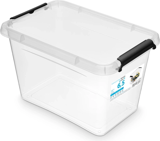 SimpleStore úložný box s víkem 6,5 l