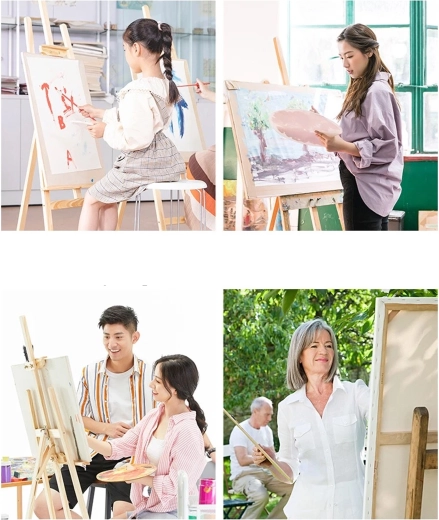 Plátno natažené na dřevěném rámu