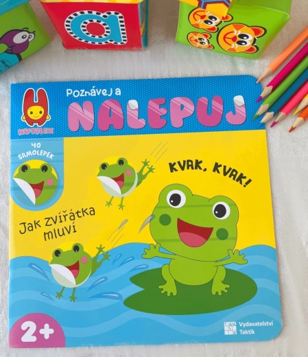 Poznávej a nalepuj – Jak zvířátka mluví?