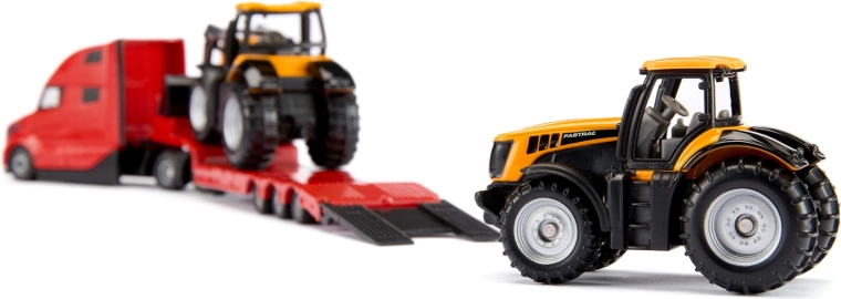 Dva stroje JCB v balení