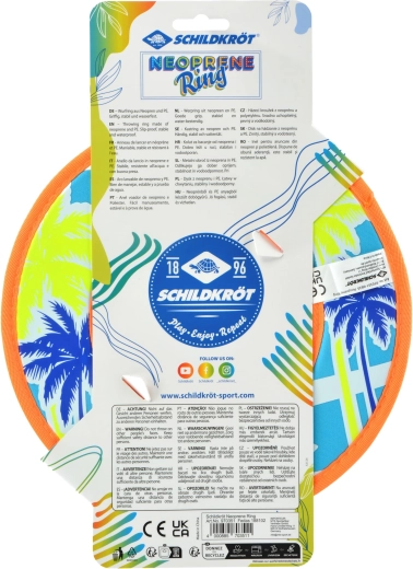 Schildkröt neoprénové frisbee – létající kruh 24 cm