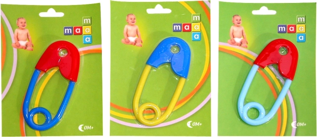 Chrastítko špendlík pro miminka