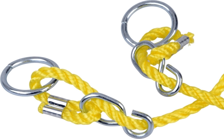 Nastavitelná lana s kovovými úchyty