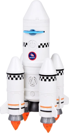 Raketa 2v1: startovní efekty i projektor