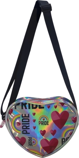 Dětská kabelka ve tvaru srdce Pride 19 cm