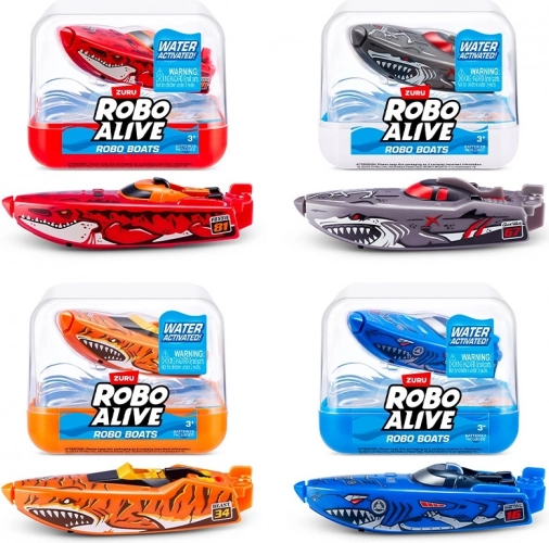 Robo Alive Robo loď od ZURU ve čtyřech barvách