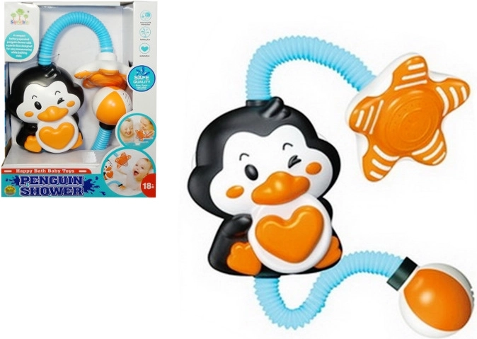 Koupací hračka tučňák se sprškou pro děti