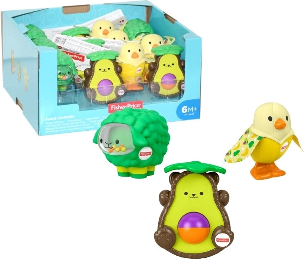 Fisher-Price zvířátkové pochoutky – figurka pro miminka