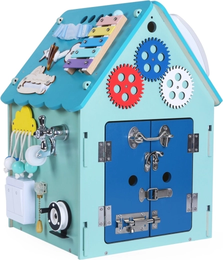 2Kids Toys aktivní domeček s aktivitami – Modrý