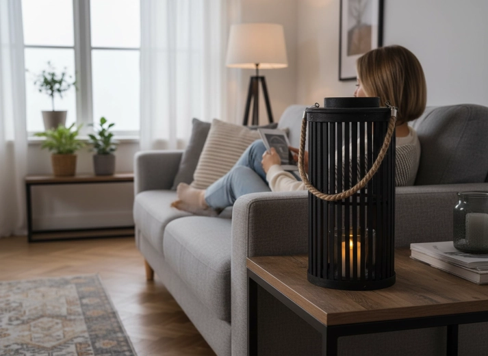 Teplé ambientní světlo do obýváku