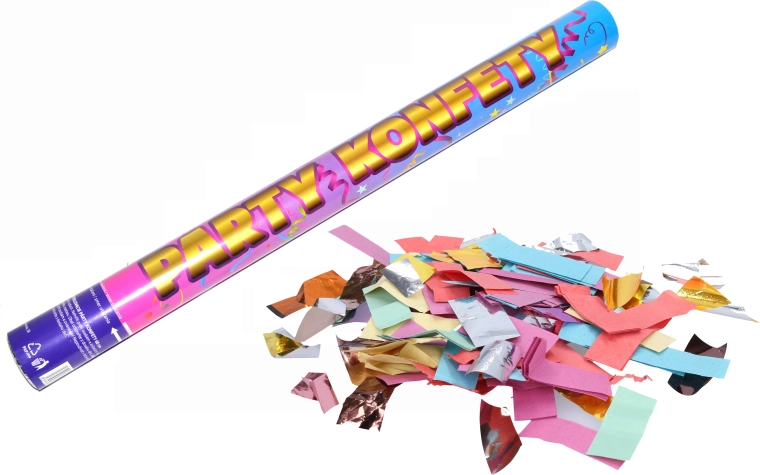 Wiky párty vystřelovací konfety 60 cm