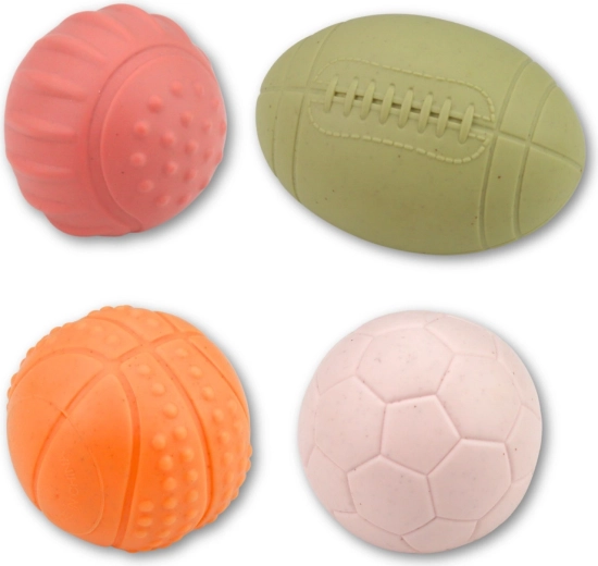 Texturované míčky pro hmatové objevování