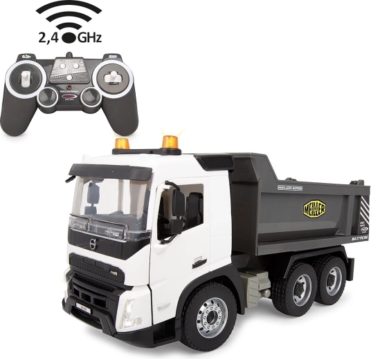 Dálkově ovládaný sklápěč Volvo FMX Meiller 1:20