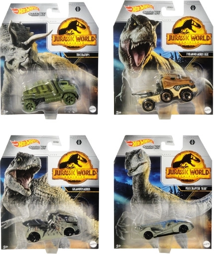 Hot Wheels Jurassic World – stylizované auto
