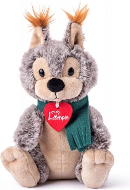 Plyšový veveřák Hubert z Vinohrad 22 cm LUMPIN