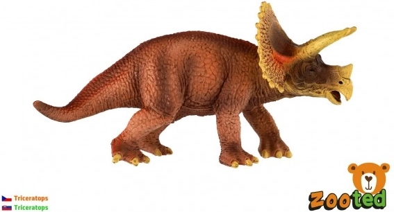 plastová figurka triceratopse 20 cm