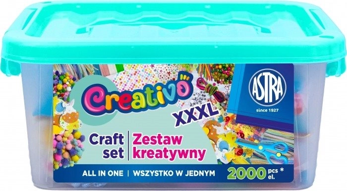 Astra Creativo sada XXXL Velikonoce – kreativní box 2000 ks