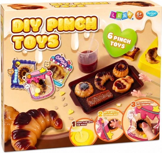 Vytvořte až 6 roztomilých squishy sladkostí