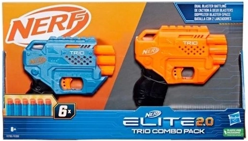 Nerf Elite 2.0 trio combo pack – sada 2 blasterů a 6 šipek