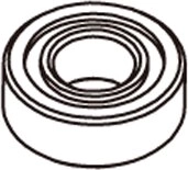 Ložisko 8 × 12 × 3,5 mm JAMARA, 6 ks
