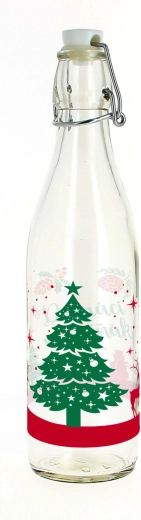 Láhev s patentním uzávěrem 260 ml na domácí vaječňák