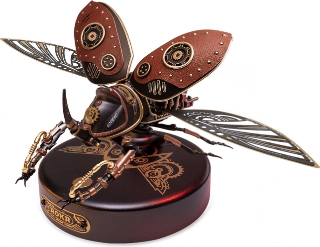 RoboTime 3D mechanické puzzle brouk nosorožík