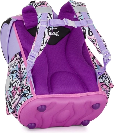 Anatomická záda a polstrované popruhy