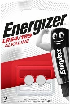 Energizer LR54/189 alkalické knoflíkové baterie 1,5 V, 2 ks