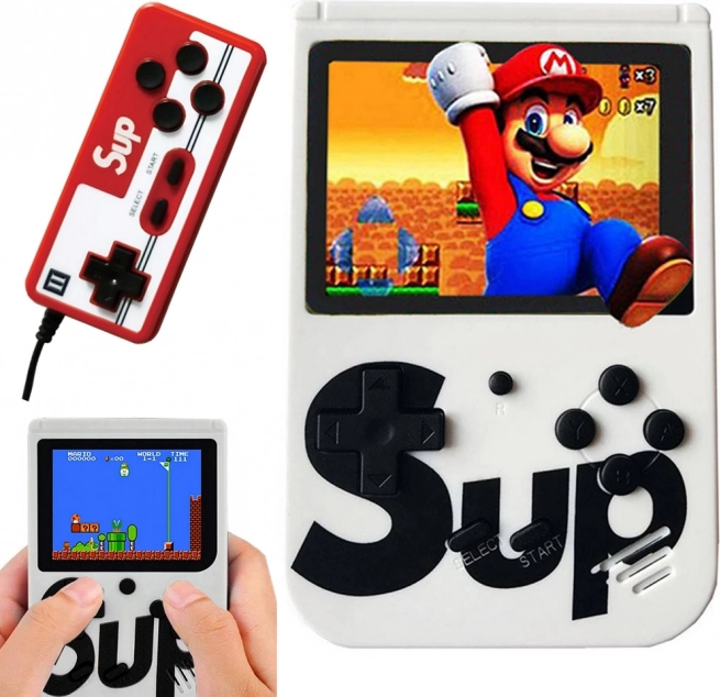 Retro kapesní herní konzole s 400 hrami a TV výstupem
