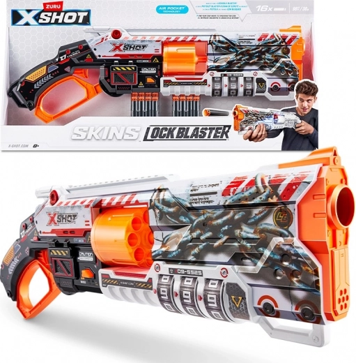 X-Shot Skins Lock blaster s otočným zásobníkem