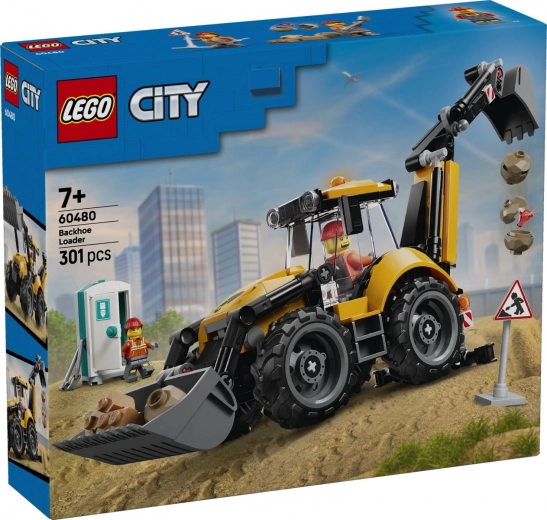 LEGO City žlutý bagr nakladač