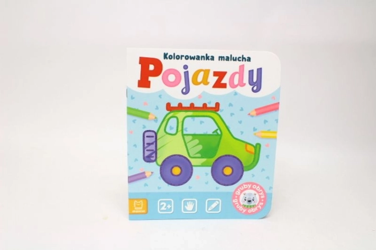 Omalovánka pro nejmenší vozidla