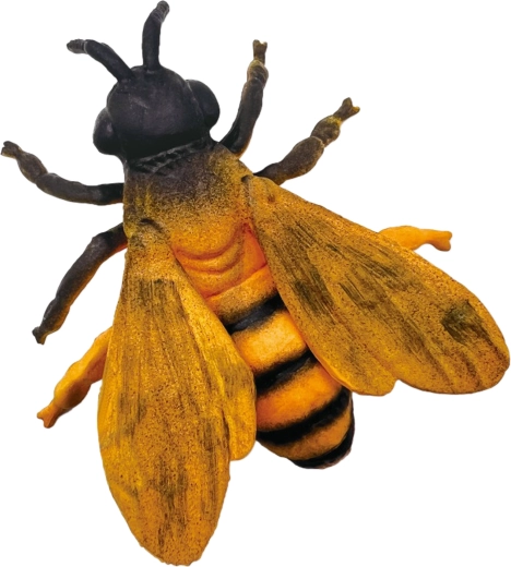 Gumová včela 11 cm – pružná hračka pro děti