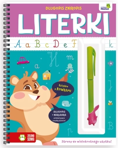 Znikopis – literky (edukační sešit s mizícím perem)