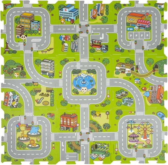 Měkká a bezpečná hrací plocha