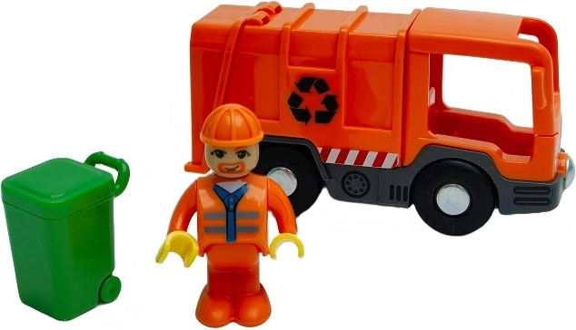 Popelářský vůz s doplňky pro realistické scénáře