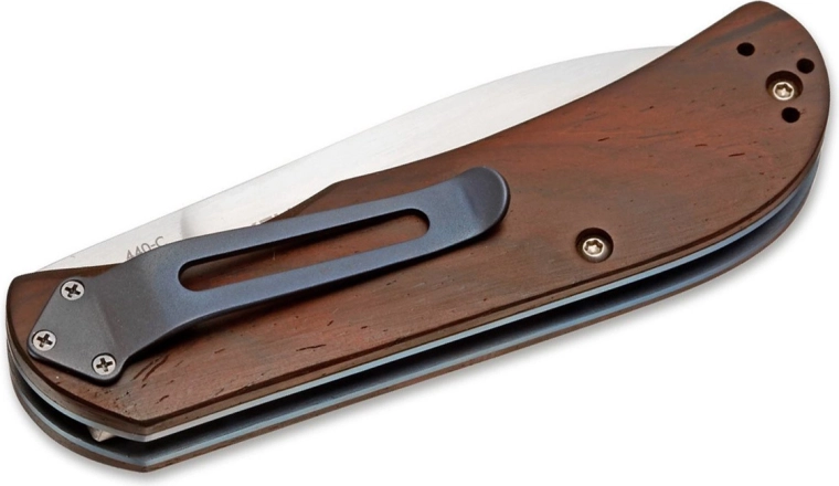 Luxusní dřevo cocobolo a titanové prvky