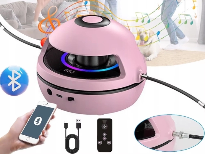 Skákání v rytmu díky Bluetooth a světelným efektům