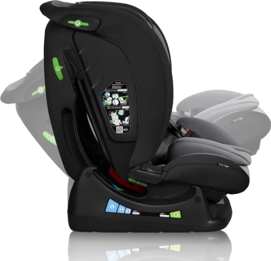 Roste s dítětem: 40–150 cm s RWF až do 105 cm