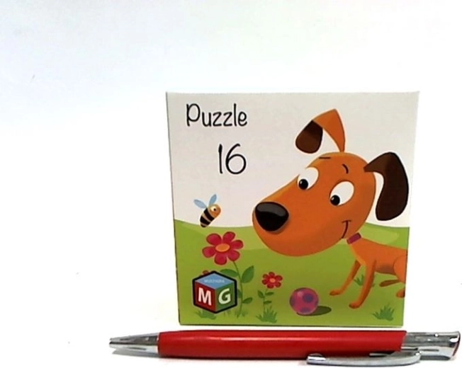 Puzzle Piesek 16 dílků