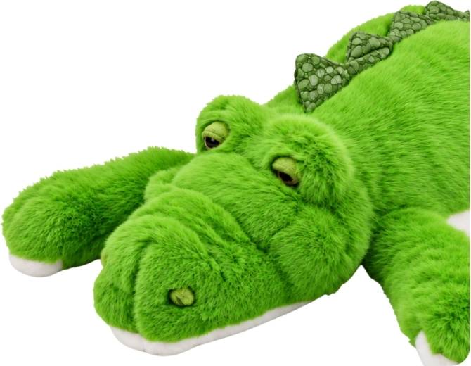 Výrazný zelený design krokodýla