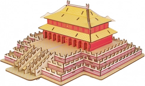 Dřevěné 3D puzzle Síň Nejvyšší Harmonie