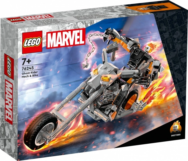 LEGO® Marvel 76245 Robotický oblek a motorka Ghost Ridera