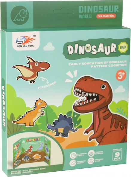 Magnetky dinosauři – kreativní sada z pěnovky