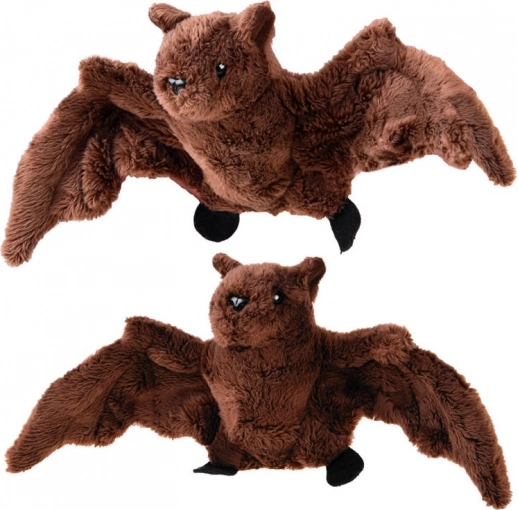 Plyšový hnědý netopýr 30cm