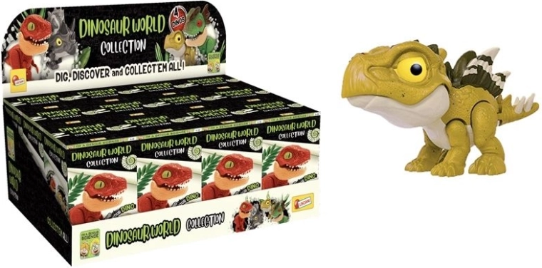 Lisciani i'm a genius svět dinosaurů – kolekce 4 dinosaurů