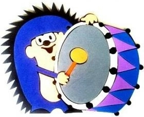 Ježek s bubnem – rytmus zábavy