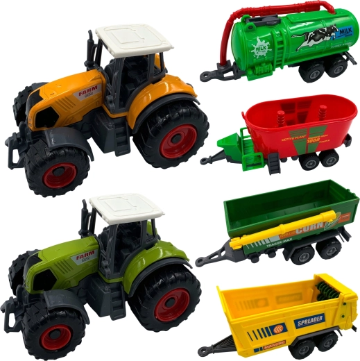 Vyměnitelné přívěsy pro práci na farmě
