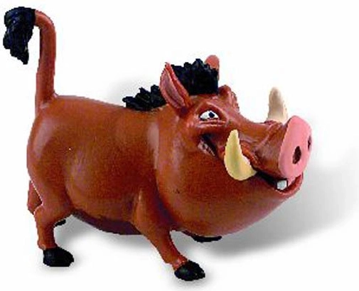 Bullyland figurka Pumbaa (Lví král)