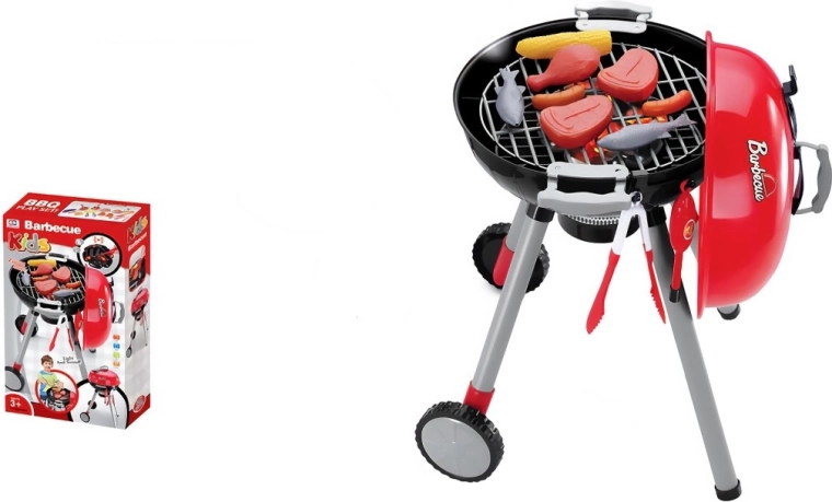 Dětský gril na baterie s grilovací sadou